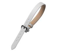 Chlikeyi Genuine Leather Bracelet Lychee Pattern Strap 10mm, Color 1, 10x2x220mm