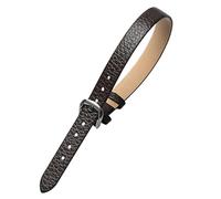 Chlikeyi Genuine Leather Bracelet Lychee Pattern Strap 10mm, Color 7, 10x2x220mm