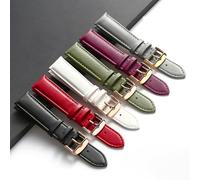 Chlikeyi Genuine Leather Watch Strap 13mm-22mm, Color 9, 13mm
