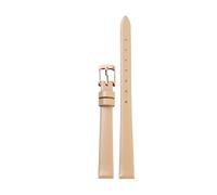 Chlikeyi Watchband 6-18mm Double Sided Cowhide Leather for Women, Color 9, 6mm