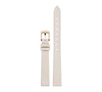 Chlikeyi Watchband 6-24mm Genuine Leather Thin Soft Watch Chain for Women, Color 6, 14mm