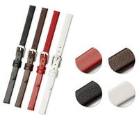 Chlikeyi Watchband 6mm-22mm Genuine Leather Watch Strap, Plain Cowhide, Color 5, 17mm
