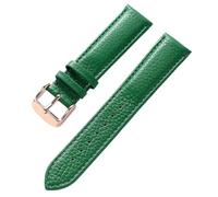 Chlikeyi Watchband Genuine Leather Watch Strap 13mm-24mm, Color 9, 21mm