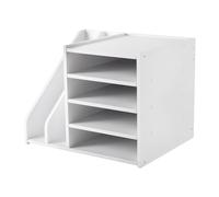 chlisuky Detachable Shelf File Holder Organizer Allows Custom Configuration for Art Studio Supply Storage