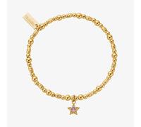 ChloBo 18ct Gold Plated October Birthstone Bracelet GBBCB3499
