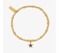 ChloBo 18ct Gold Plated September Birthstone Bracelet GBBCB3497