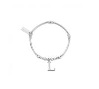 ChloBo Children's Iconic Initial Bracelet - L - Sterling Silver
