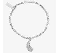 ChloBo Cute Charm feather Heart Bracelet SBCC596