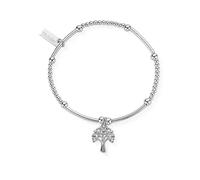 ChloBo Cute Mini Heart Tree of Life Bracelet Natural
