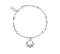 ChloBo Cute Mini Moon & Stars Bracelet SBCM580