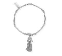 ChloBo Didi Tassel Bracelet Silver