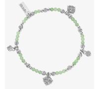 ChloBo Forever Blooming Silver Aventurine Bead Bracelet SBAMC34163418