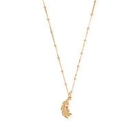 ChloBo Gold Feather Heart Necklace - Gold