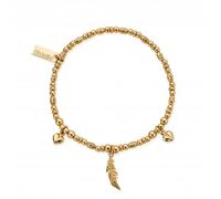 ChloBo Gold Love And Courage Bracelet GBCH33454014 - Gold Plated / Sterling Silver
