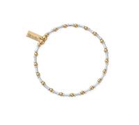 ChloBo Gold & Silver Rhythm of Water Bracelet Silver