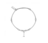 ChloBo Iconic Initial Bracelet - Letter I - Signature Edition | Acotis - Sterling Silver