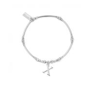 ChloBo Iconic Initial Bracelet - Letter X - Signature Edition | Acotis - Sterling Silver