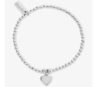 ChloBo Iconic Mini Plain Heart Charm Bracelet SBCC024