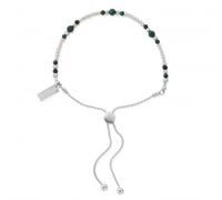 ChloBo Lucky Aura Adjustable Bracelet SBAMTP - Premium Finish | Acotis - Sterling Silver / Pearl / Stone