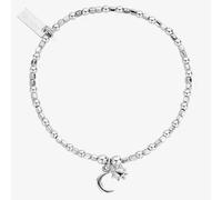 ChloBo Mini Cube Dainty Moon and Sun Bracelet SBCFB582