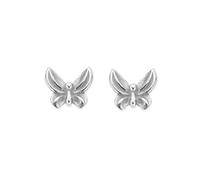 ChloBo New Beginnings Silver Butterfly Studs - Silver