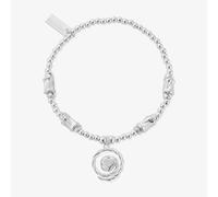 ChloBo Silver Cute Charm Chunky Twist Sprial Of Love Bracelet SBCCCT3284