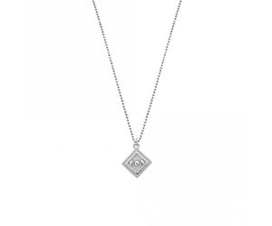 ChloBo Silver Diamond Cut Chain With Moon Magic Pendant SCDC23350 - - Sterling Silver