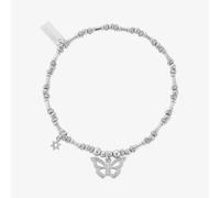 ChloBo Silver New Beginnings Butterfly Bracelet SBBPR30583378