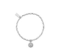 ChloBo Silver Soul Glow Sunshine Bracelet SBCFR3085