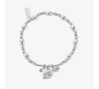 ChloBo Silver Strength And Abundance Bracelet SBMULSA