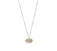 ChloBo Sky Goddess Citrine Double Point Necklace SNCC3193 - Polished - Sterling Silver