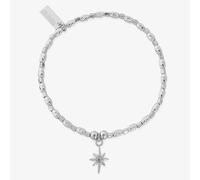 ChloBo Soul Glow Silver Lucky Star Bracelet SBCFR2016