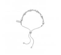 ChloBo Sparkle Oval Adjuster Bracelet SBSOA - Polished Quality | Acotis - Sterling Silver