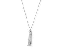 ChloBo Sterling Silver Cap Tassel with Diamond Cut Chain Pendant