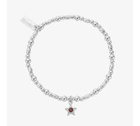 ChloBo Sterling Silver January Birthstone Bracelet SBBCB3480