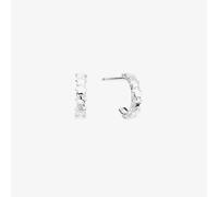 ChloBo Sterling Silver Multi Star Huggie Hoop Earrings SEH3320