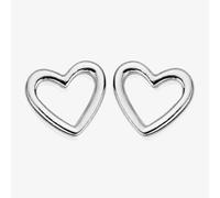 ChloBo Sterling Silver Open Heart Stud Earrings SEST532