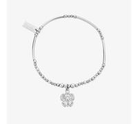 ChloBo Treasures Of Bali Sheltered Glow Sterling Silver Turtle Charm Bracelet SBFBMN3504