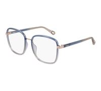 Chloé CH0034O 002 Woman Optical frames Injected Blue Transparent Squared
