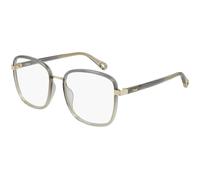 Chloé CH0034O 007 Woman Optical frames Injected Grey Transparent Squared