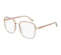 Chloé CH0034O 008 Woman Optical frames Injected Orange Transparent Squared