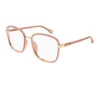 Chloé CH0034O 021 Woman Optical frames Bio-injected Red Transparent Squared