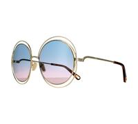 Chloe CH0045S Womens Gold Sunglasses