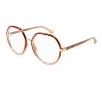 Chloé CH0131O 002 Woman Optical frames Bio-inject Brown Round