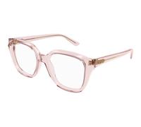 Chloé CH0293O 003 Woman Optical frames Acetate Pink Transparent Squared