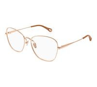 Chloé CH0344O 002 Woman Optical frames Metal Red Transparent Cat Eye