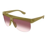 Chloé CH0416S 005 Donna Occhiali da sole Iniettato Verde Rosso Pilot Sfumato