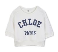 Chloe - Fleece Sweatshirt - Offwhite - Girl - 6 Years