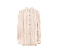 Chloé Gathered blouse in cotton & silk poplin - Pink 36-38-40-42