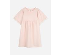 Chloé Girls Embroidered Flutter Sleeve Dress in Pink - Pink - 12 Yrs